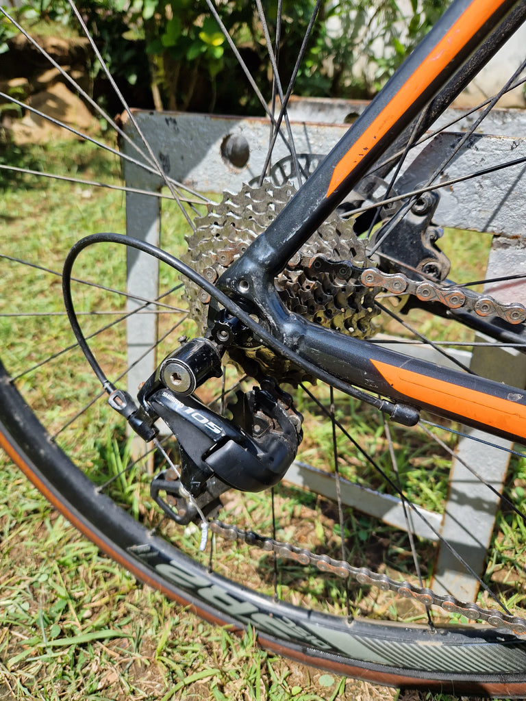 Giant contend sl alu road bike, Large.