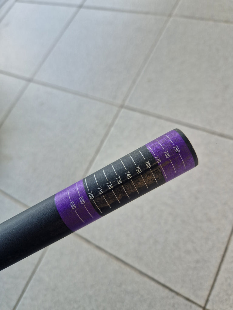 NUKEPROOF handlebar HORIZON V2 Alloy RISER 35mmx800mm black/purple