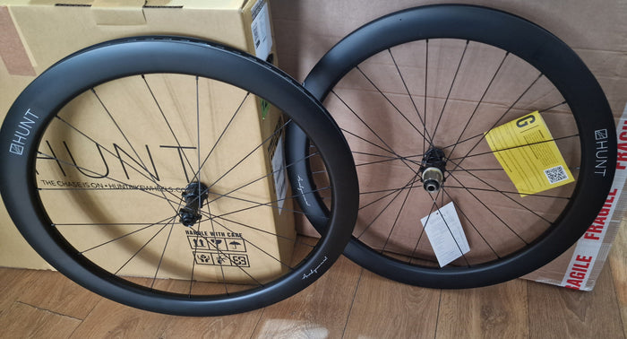 HUNT 54 UD Carbon Spoke Disc Wheelset