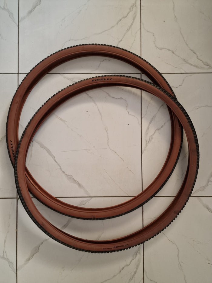PIRELLI Gravel Tyres Cinturato Adventure - 700x40c, black/dark tanwall