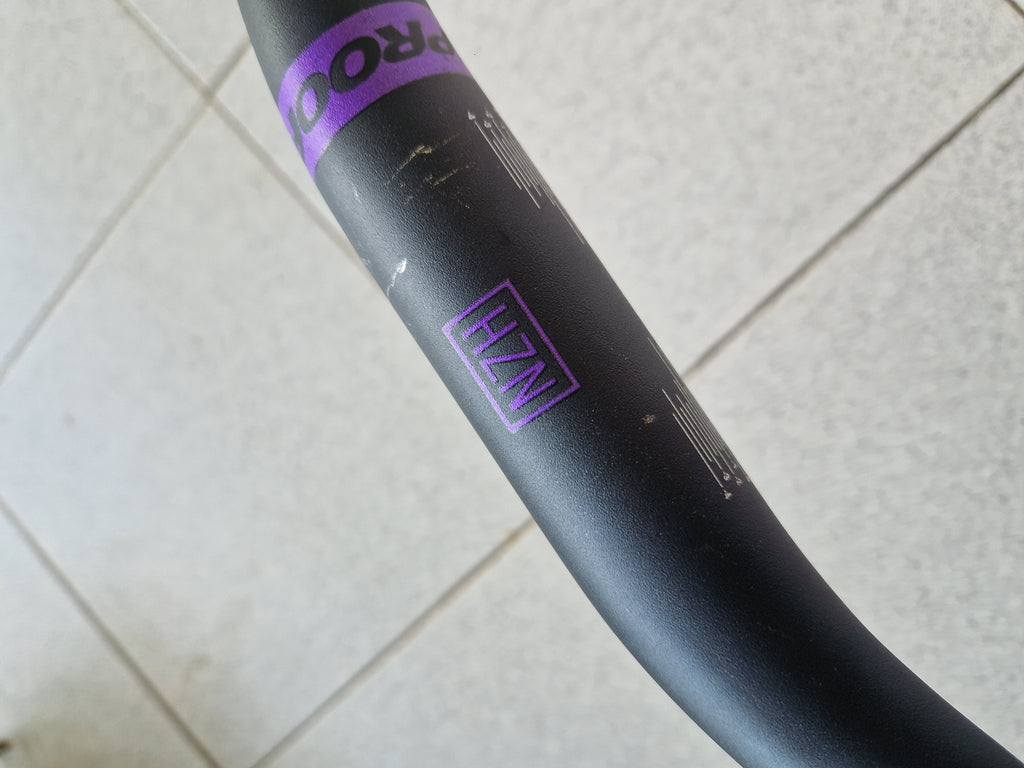 NUKEPROOF handlebar HORIZON V2 Alloy RISER 35mmx800mm black/purple