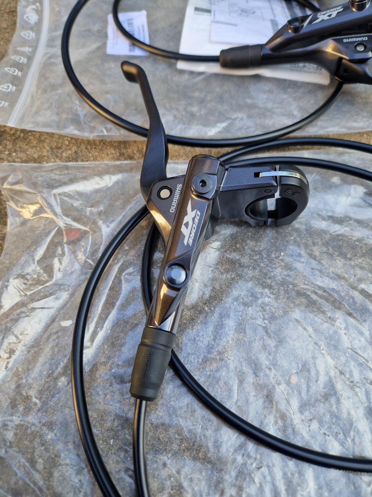 Shimano Deore XT M8100  Disc Brake Set Hydraulic Front and Rear