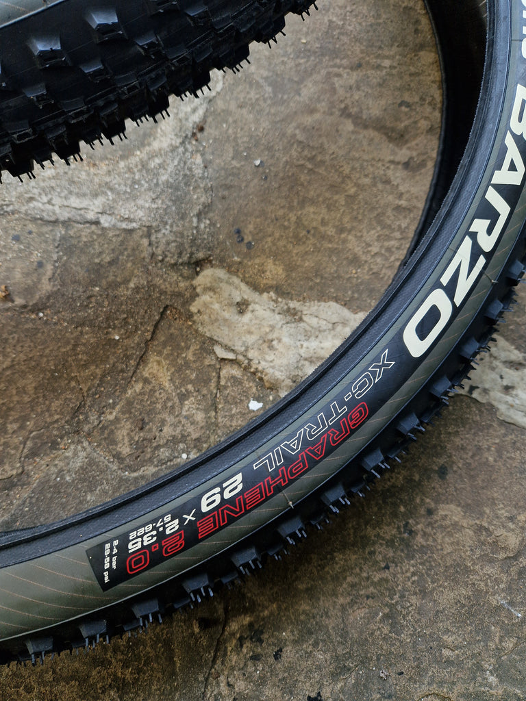 Vittoria Barzo XC-Trail 29X2.35 Black-Anthracite G2.0 Tyres, pair.