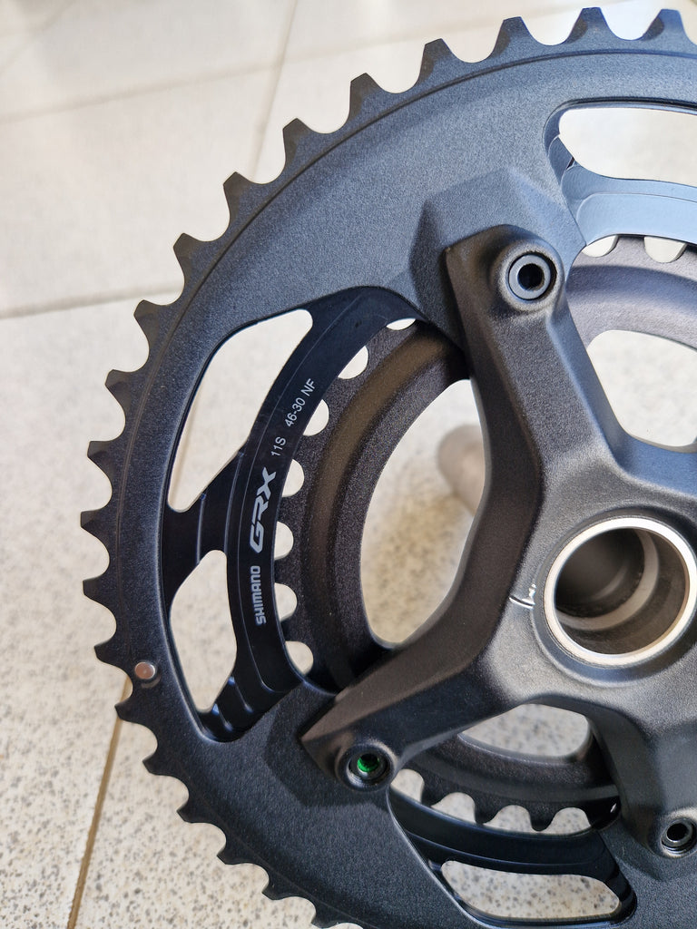 Shimano GRX FC-RX600 Crankset 2x10speed, 46/30 Teeth