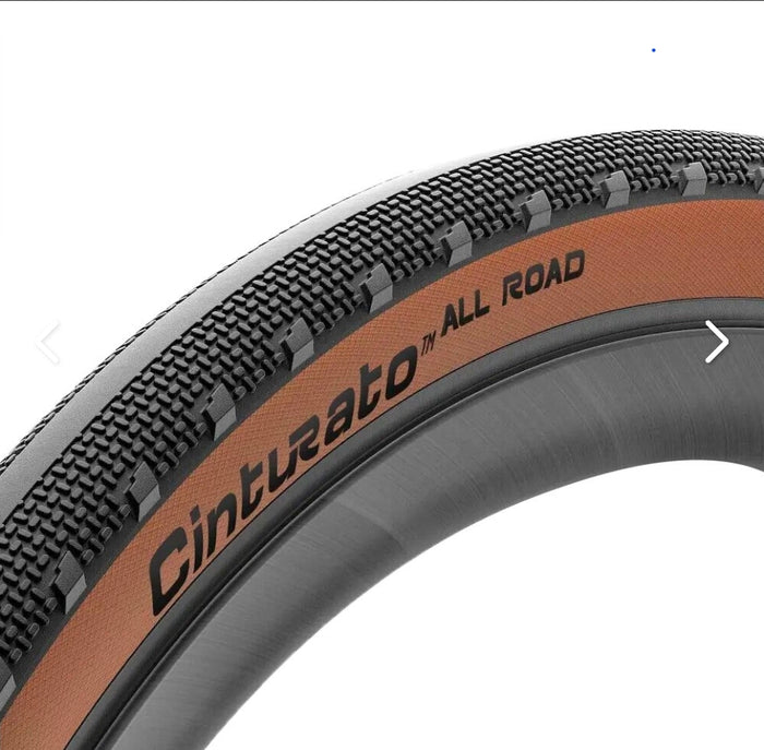 Pirelli Cinturato All Road TLR tyres - 700x40c, black/tan