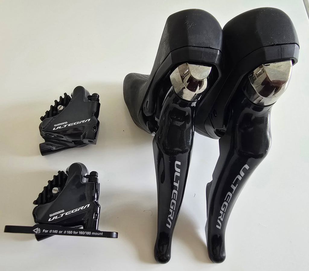 Shimano STR 8020 shifters n caliper set 11 sp