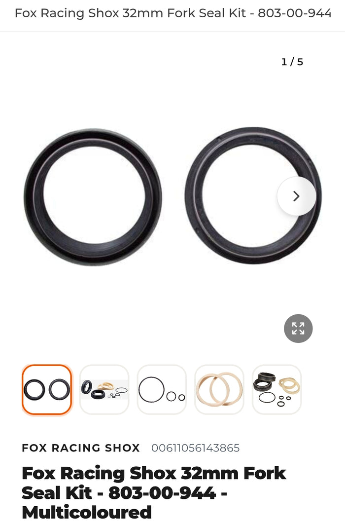Fox 32 seal kit