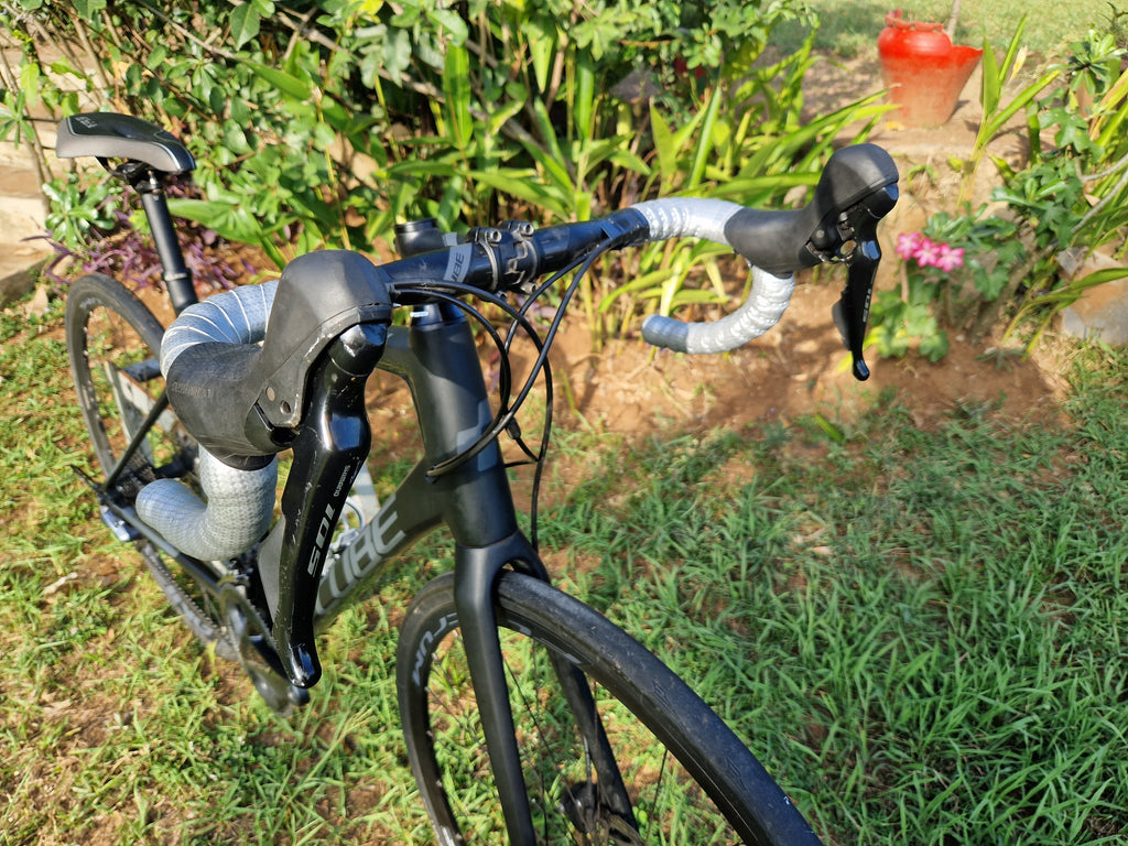 Cube Attain GTC SL Carbon Road Bike, Black/Grey