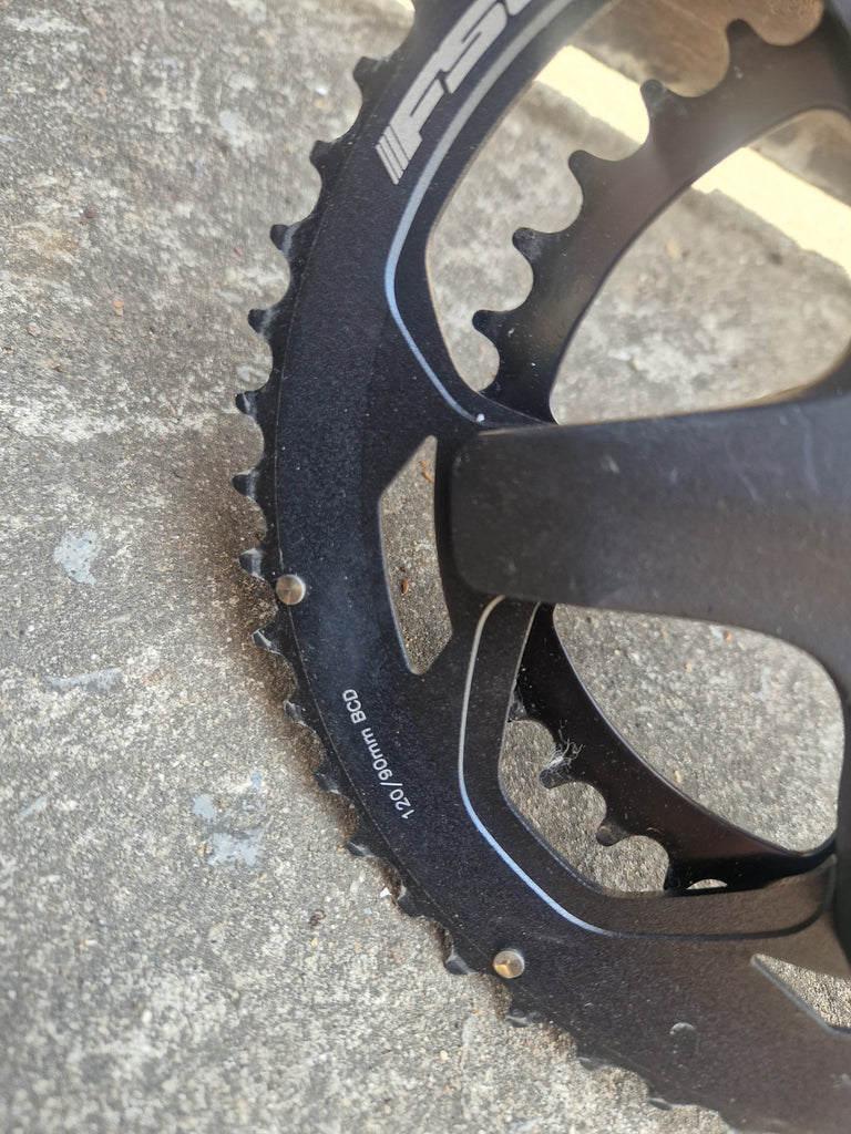 FSA 386 crank, black