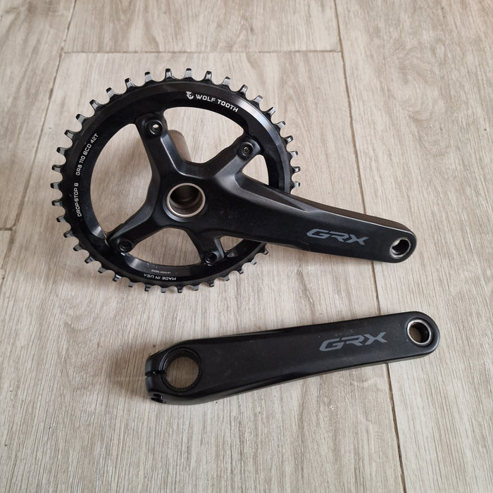 Shimano GRX FC-RX600 1x Crankset, 11speed
