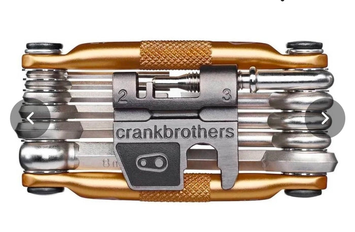 Crank brothers M17 multitool gold