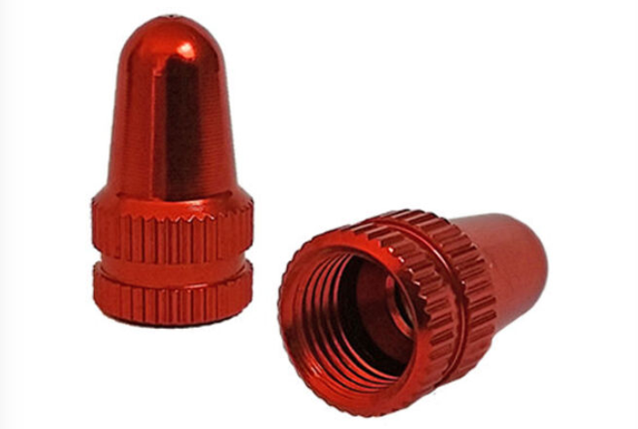 Rfr valve caps RED SC/AV